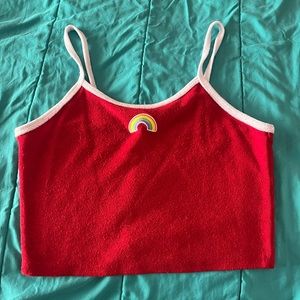 TERRYCLOTH RAINBOW CAMI